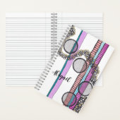 Gehen Sie mit dem personalisierten, originalen Kun Notizblock (Innen)