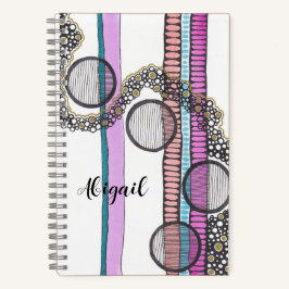 Gehen Sie mit dem personalisierten, originalen Kun Notizblock