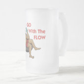 Gehen Sie mit der Flow-Tasse Mattglas Bierglas (VorderseiteRechts)