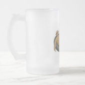 Gehen Sie mit der Flow-Tasse Mattglas Bierglas (Links)