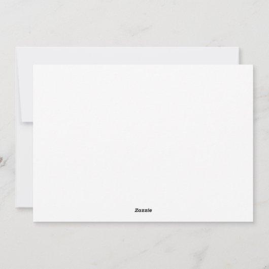 Gehen Sie mit einer Postkarte eines Freundes (Rückseite)