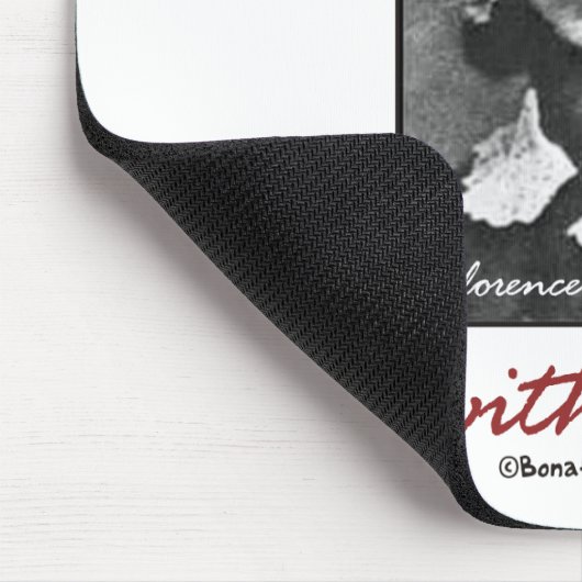 Gehen Sie mit Florence Nightingale Mousepad (Ecke)