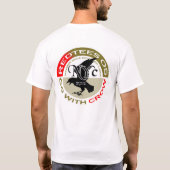 gehen Sie mit Krähe T-Shirt (Rückseite)