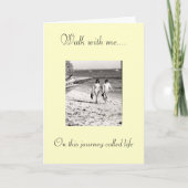 Gehen Sie mit mir... Auf dieser Reise... Karte (Vorderseite)