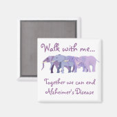 Gehen Sie mit mir Magnet (Vorderseite/Rückseite)