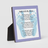 Gehen Sie mit mir Mama Fotoplatte (Vorderseite)