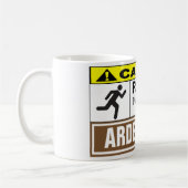 Gehen Sie nicht auf die Ardennen-Tasse Kaffeetasse (Links)