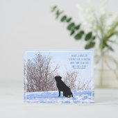 Gehen Sie nicht dorthin, wo der Pfad zu Emerson-Zi Postkarte (Stehend Vorderseite)