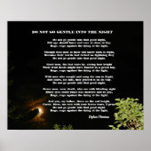 GEHEN SIE NICHT IN DIE NACHT POSTER (Vorne)