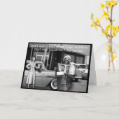 Gehen Sie nicht vor meiner Grußkarte vorbei Karte (Gelbe Blume)