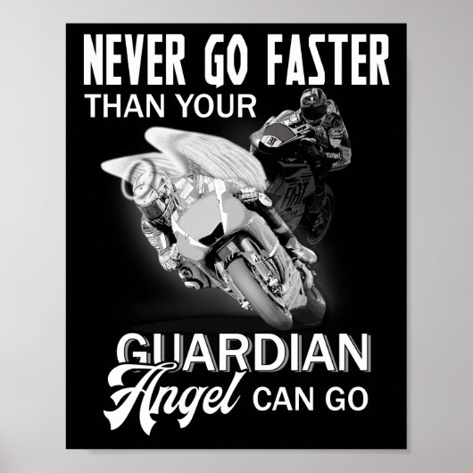 Gehen Sie nie schneller als Ihr Guardian Angel Poster (Vorne)