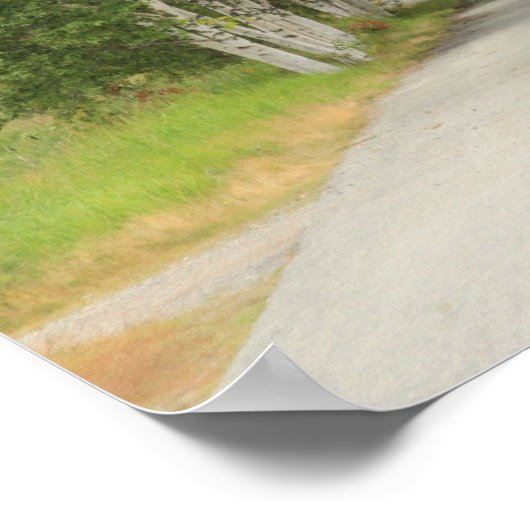 Gehen Sie noch eine weitere Meile Poster (Ecke)