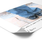 Gehen Sie noch einen Schritt weiter Poster (Ecke)