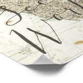 Gehen Sie raus und sehen Sie sich das Weltangebot  Poster (Ecke)