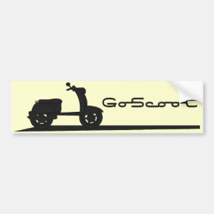 Gehen Sie Scoot Autoaufkleber