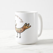 gehen Sie selbst elegant Kaffeetasse (VorderseiteRechts)