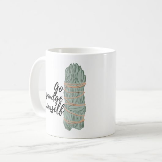 Gehen Sie selbst muge Kaffeetasse (Vorderseite Links)