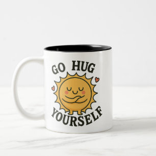 Gehen Sie selbst Sun Tasse - Niedliche positive En