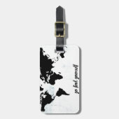 Gehen Sie sich finden Gepäckanhänger (Vorderseite vertikal)