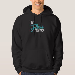 Gehen Sie sich Floss Zahnärztliche Assistentin & Z Hoodie