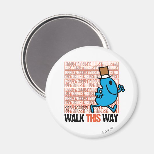 Gehen Sie so Magnet (Vorderseite/Rückseite)