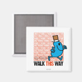 Gehen Sie so Magnet (Vorderseite/Rückseite)