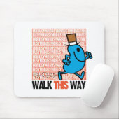 Gehen Sie so Mousepad (Mit Mouse)