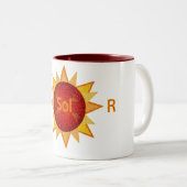 Gehen Sie Solar Zweifarbige Tasse (VorderseiteRechts)