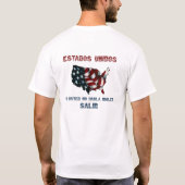 Gehen Sie Spanischen hinaus T-Shirt (Rückseite)