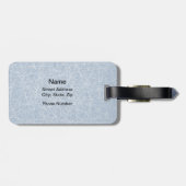 Gehen Sie stark oder gehen Sie Zuhause (Hockey) Gepäckanhänger (Rückseite horizontal)