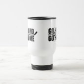 Gehen Sie stark oder gehen Sie Zuhause (Hockey) Reisebecher (Mittel)