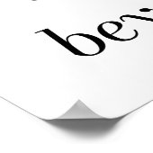 Gehen Sie über das Poster hinaus (Ecke)