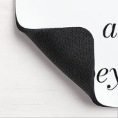 Gehen Sie über und jenseits der Maus-Pad Mousepad (Ecke)