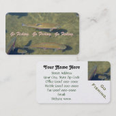 Gehen Sie, Visitenkarte-kundenspezifische Visitenkarte (Vorne/Hinten)