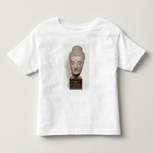 Gehen Sie von einer Statue des Buddhas, von voran Kleinkind T-shirt