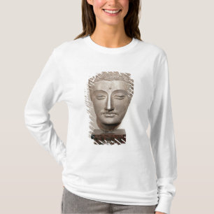 Gehen Sie von einer Statue des Buddhas, von voran T-Shirt