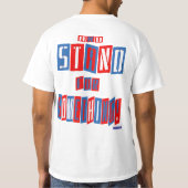 Gehen Sie von Ihrem Hintern weg (doppelseitig) T-Shirt (Rückseite)