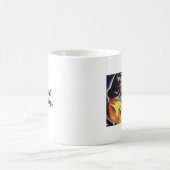Gehen Sie weg! Ich schreibe! --Erklären Sie ihnen Kaffeetasse (Mittel)