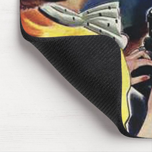 Gehen Sie weg! Ich schreibe! Mousepad (Ecke)