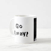 Gehen Sie weg! Tasse (Vorderseite Links)
