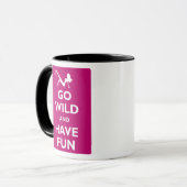 Gehen Sie wild Tasse (Vorderseite Links)