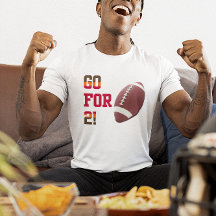 Gehen Sie zu 2 Football Team Colors Red Pewter Ora