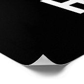 Gehen Sie zu "Hard" oder "Go"-Zuhause Poster (Ecke)