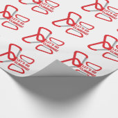 Gehen Sie zu klettern Geschenkpapier (Ecke)