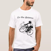 Gehen Sie zum Fernradfahren-T - Shirt (Vorderseite)