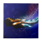 Gehen Sie zum Meer zurück Fliese (Vorderseite)