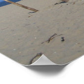 Gehen Sie zum Strand Poster (Ecke)