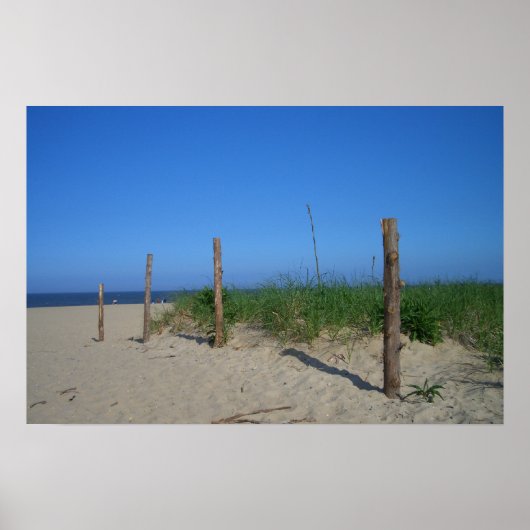 Gehen Sie zum Strand Poster (Vorne)
