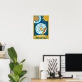 Gehen Sie zur Arbeit an einer Ei-Wall-Kunst Poster (Heimbüro)