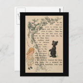 Gehen Sie zur Arbeit Postkarte (Vorne/Hinten)